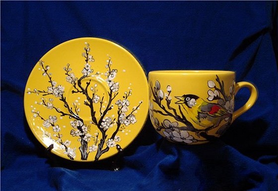 роспись: стекло