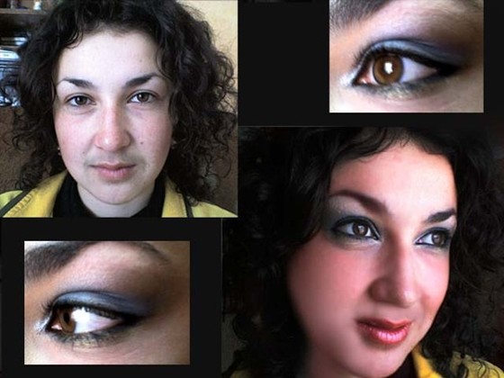 макияж и фотошоп: до и после