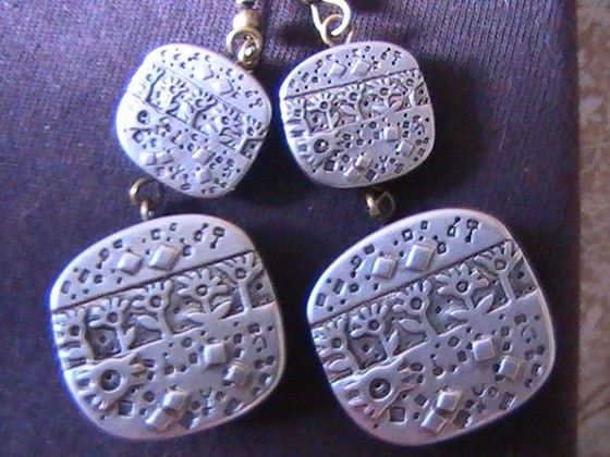 бижутерия: серьги 