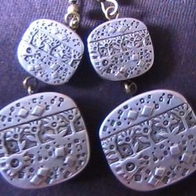 бижутерия: серьги 